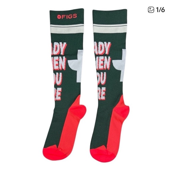 Figs Accessories - 🆕FIGS Casual Compression Socks size Med NWOT